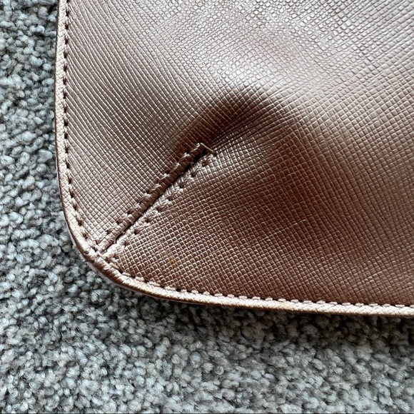 Ted Baker Becky Crosshatch Leather Across Body Bag Like New - Picture 11 of 11